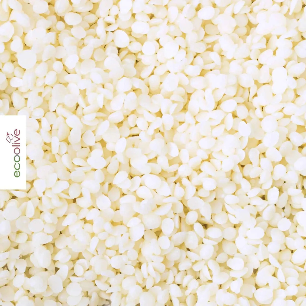 Cera d'oliva in gocce EcoOlive per candele in contenitore  1 KG