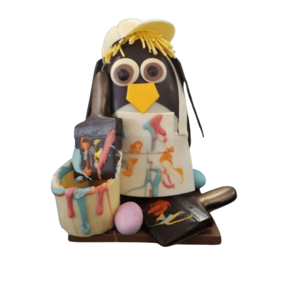 UOVO DI PASQUA PINGUINO “ L' INBIANCHINO ”