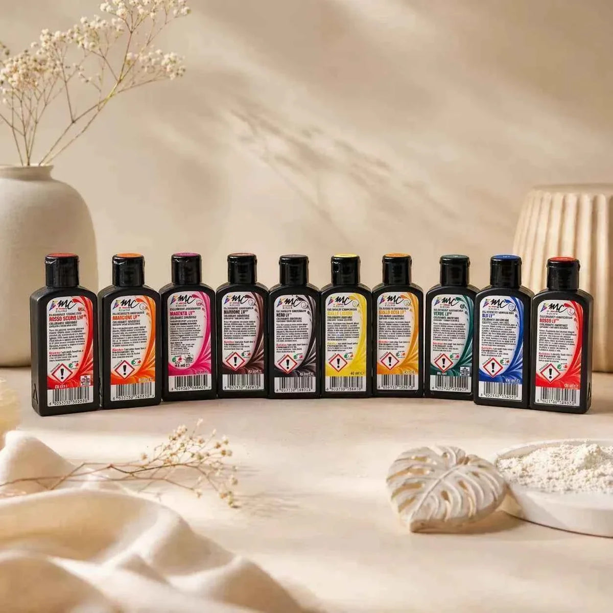NERO. Coloranti Acrilici Universali per Gesso