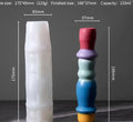 Colonna Geometrica di 16.6 cm. Stampo in silicone anche per Candele - WORLD PRODUCTS SHOP