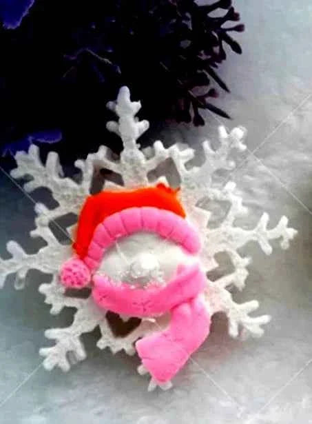 Grande Fiocco di neve. Stampo silicone