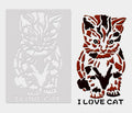 Stencil Gatto. Per tutte le decorazioni