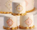 Grandi Greche decorative Barocco. Set di 4 stampi