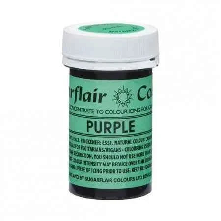 Viola. Colorante Naturale al 100% in pasta. Sugarflair NatraDi