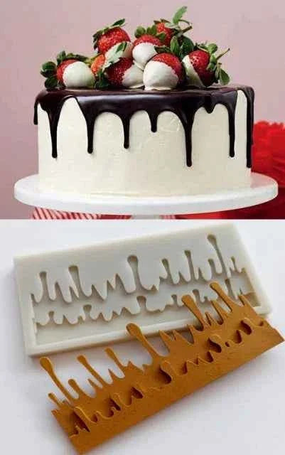 Drip Cake in 3/D. Stampo in silicone