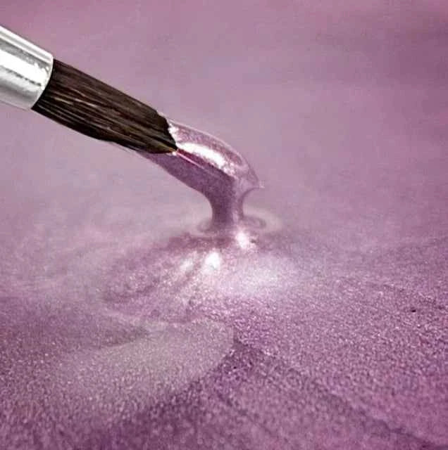 Lilla Metallizzato. Colorante in gel. Rainbow Dust