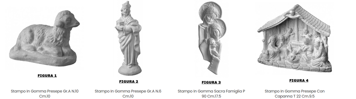 Gesù bambino 3D cod. AB485 h 4x2 cm