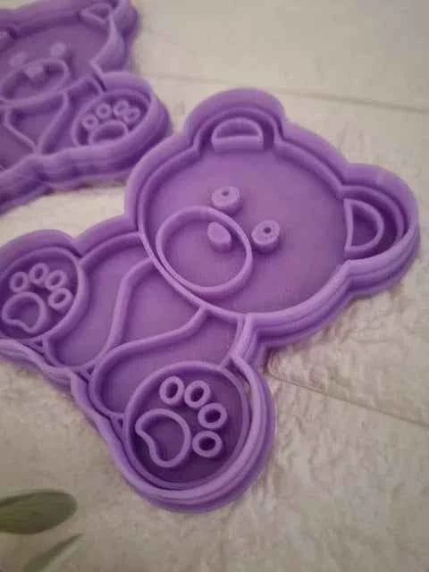 Grande Orsetto di 8 cm. Stampo in silicone