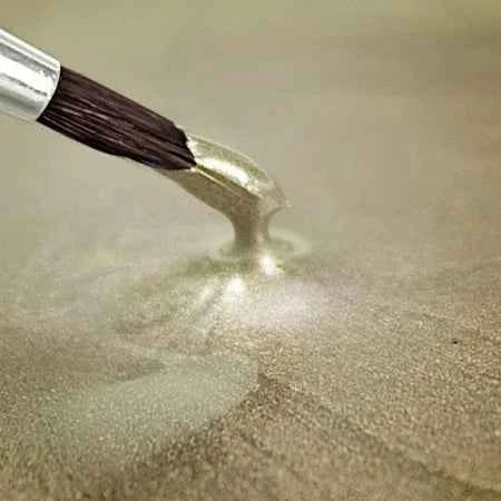 Avorio Metallizzato. Colorante in gel. Rainbow Dust