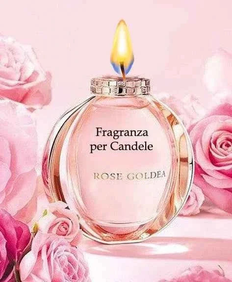 Bulgari Rose Goldea. Inspirato al noto Profumo - Fragranza Per Candele. WORLD PRODUCTS SHOP