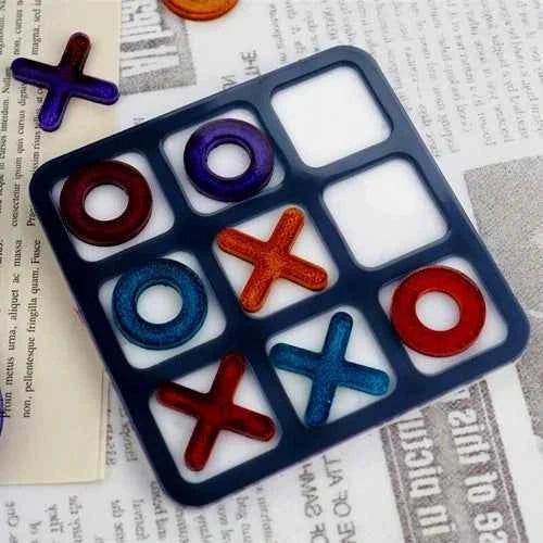 Tris. Stampo del gioco in silicone