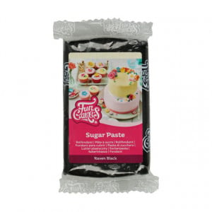 NERA. Pasta di zucchero FunCakes. 250 gr. Senza Glutine e Kosher