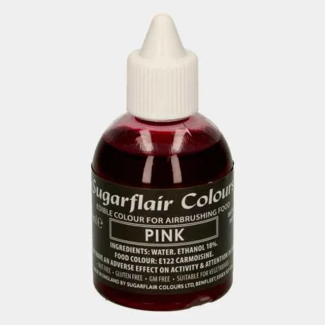 ROSA  60 ml. Colorante liquido anche per Aerografo. Sugarflair