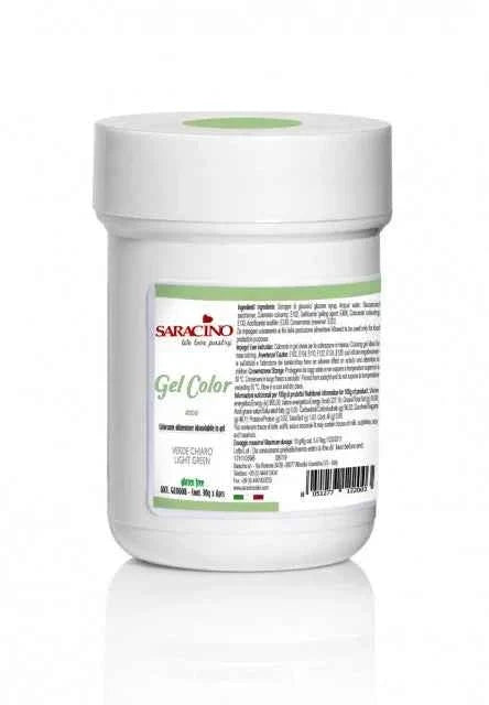 Verde Chiaro. Colorante alimentare in gel 30 gr. Saracino
