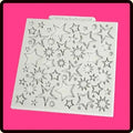 Stelle e Stelline. Stampo silicone. Starburst. Originale Katy Sue.