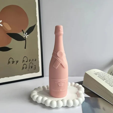 Bottiglia Champagne di 19.5 cm. Stampo in silicone anche per Candele