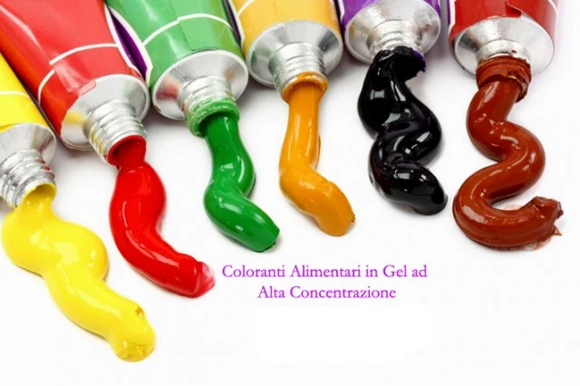 Nuovi Coloranti in Gel ad Alta Concentrazione anche per Pittura. Senza Glutine