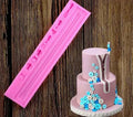 Chiusura lampo Zip e Tiretto. Stampo in silicone