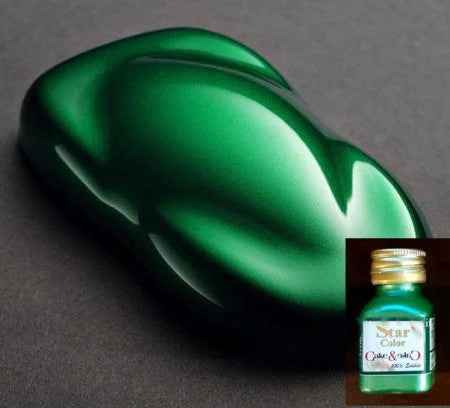 Verde Metallizzato. Star Color. Fantastico colorante in Gel anche per Pittura