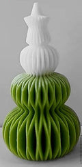 Albero di Natale Geometrico di 13.5 cm. Stampo in silicone anche per Candele - WORLD PRODUCTS SHOP