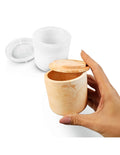 Stampo in Silicone Barattolo Cilindrico con Coperchio Liscio