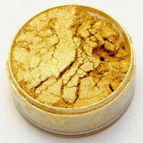 Polvere Spray Glitter Oro perlescente. Alimentare per Candele e Saponi