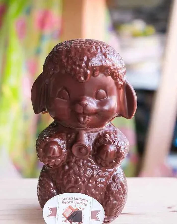 Pecora di cioccolato Senza Lattosio-Senza Glutine-Vegan