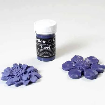 Viola. Linea Pastello. Colorante in Gel concentrato. Purple.Sugarflair