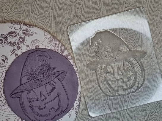 Zucca. Halloween. Stampo in Rilievo
