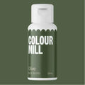 Verde Oliva Colour Mill. Colorante alimentare a base olio di 20 ml