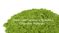 Verde con Cartamo e Spirulina. Colorante Naturale. 100% Vegano. 80 gr.