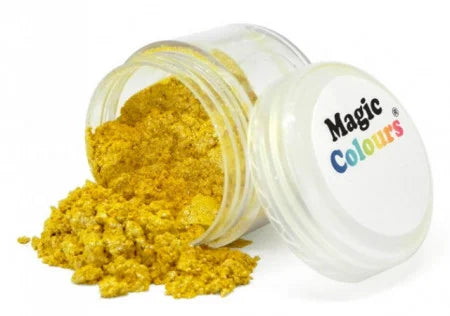 Oro Sultan con effetti Metallici molto Luminosi e Scintillanti. Colorante Lipo in polvere. Sparkle Lustre Magic Colour