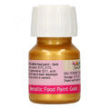 Oro Metallizzato in Gel. Anche Vernice per pittura. Grande confezione 30 ml. Funcakes