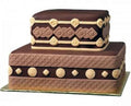 Macramè. Stampo in silicone con 8 motivi decorativi in stile più 2 bordure.