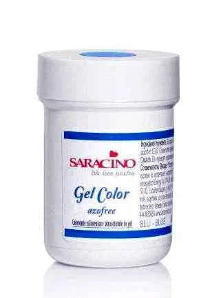 Blu. Colorante alimentare in gel 20 gr. Saracino