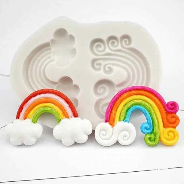Arcobaleno. Stampo decorativo in silicon