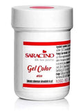 Rosso. Colorante alimentare in gel 20 gr. Saracino