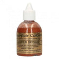 Bronzo dorato 60 ml.Colorante liquido anche per per Aerografo. Sugarflair