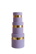 Scatole velluto con bordo oro VERDE OLIVA