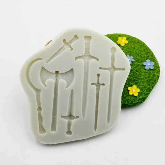 Spada Coltelli Lame e Armi. Stampo in silicone