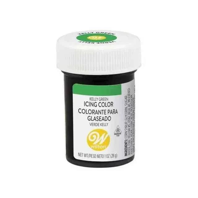 Verde Agrifoglio. Gel Wilton. Nuova Produzione Gel Icing Color 28 gr