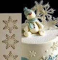 Stampo Fiocco di neve Natale con 3 forme