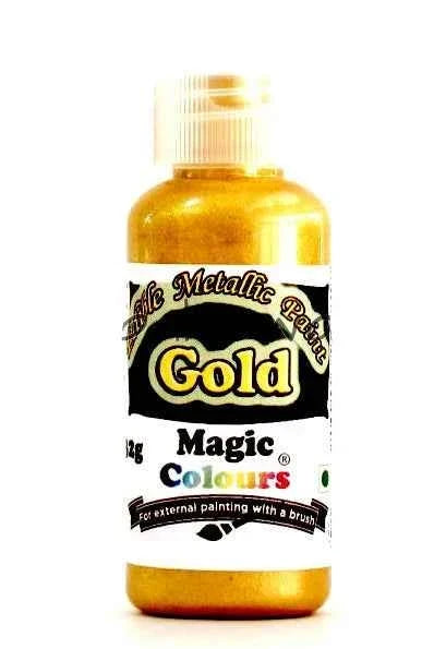Oro Rosa. Colorante Metallizzato per Pittura. Rose Gold. Kosher e Gluten Free. Magic Colours