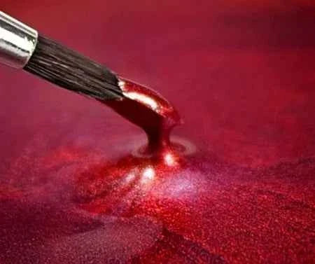 Rosso Metallizzato. Colorante in gel. Rainbow Dust