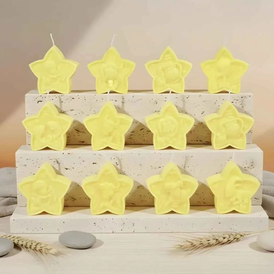 Confezione Astro - 12 stampi per candele