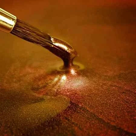 Oro Scuro Metallizzato. Vernice Colorante in gel. Rainbow Dust