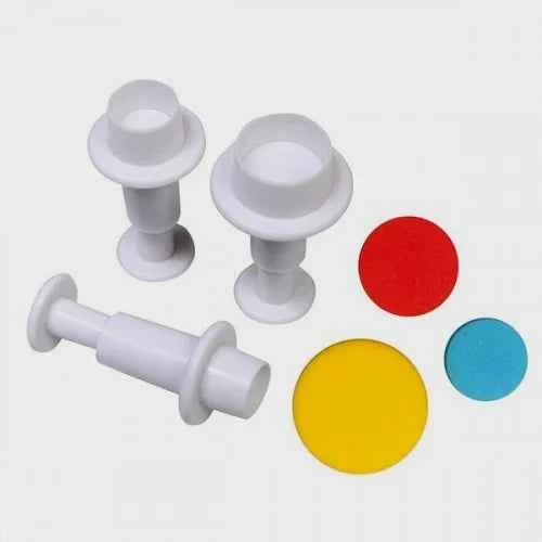 Mattoncini Lego. Set di 3 Multi Tagliapasta Geometrici Mattoni. PME