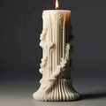 Nuova produzione!! Elegante stampo in silicone Candela di 11.1 cm. Lux 194 - WORLD PRODUCTS SHOP