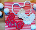 Love. Stampo tagliapasta con Cutter in plastica