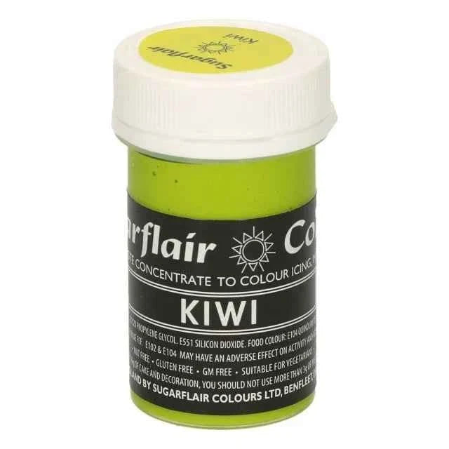 Kiwi. Linea Pastello. Colorante in Gel concentrato. Sugarflair